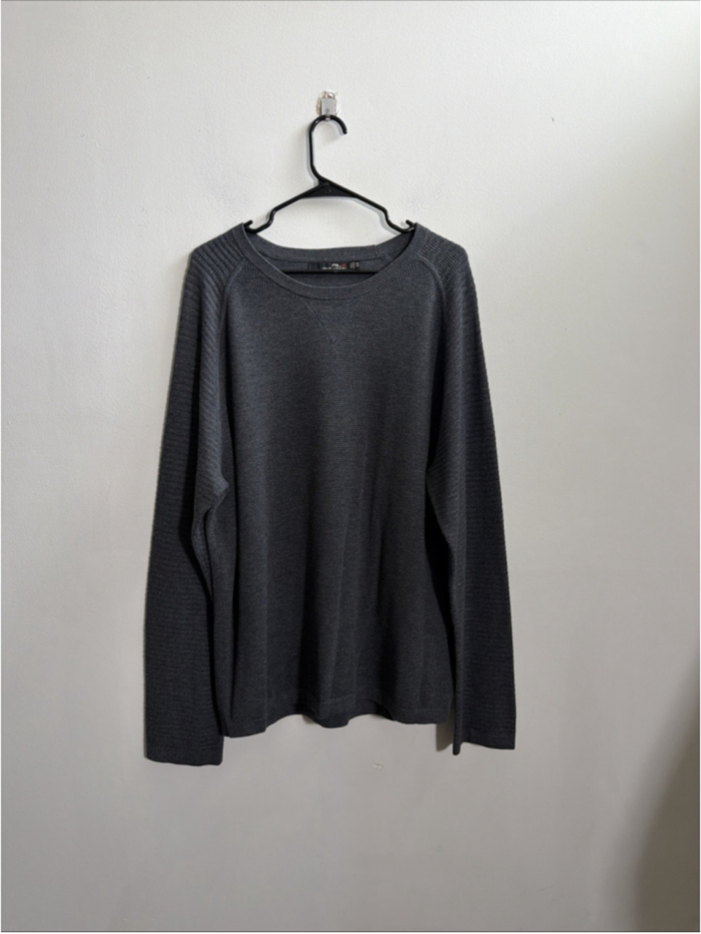 MEN’S RLX RALPH LAUREN WOOL SWEATER CREWNECK SIZE XXL GREY